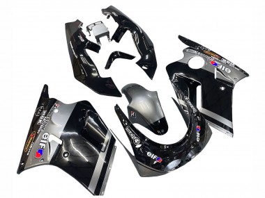 1989-1990 Glossy Black Grey Elf Touch4 Bridgestone Kawasaki ZXR250 Motorcycle Fairings Australia
