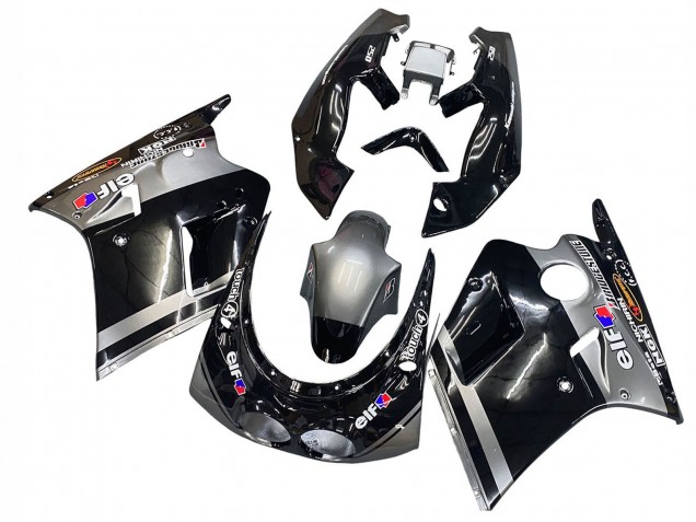 1989-1990 Glossy Black Grey Elf Touch4 Bridgestone Kawasaki ZXR250 Motorcycle Fairings Australia