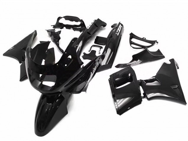 1993-2007 Glossy Black Kawasaki ZZR400 Motorcycle Fairing Australia