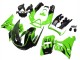 1993-2007 Green Glossy Black Flame Kawasaki ZZR400 Motorcycle Fairings Australia