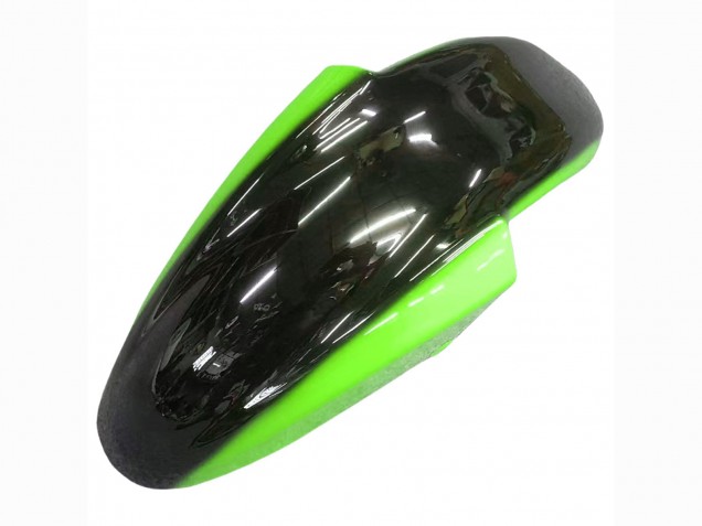1998-2003 Green Glossy Black Flame Kawasaki ZZR600 Motorcycle Fairings Australia