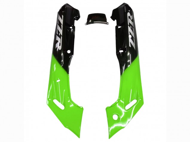 1998-2003 Green Glossy Black Flame Kawasaki ZZR600 Motorcycle Fairings Australia