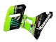 1993-2007 Green Glossy Black Blue Monster Elf Touch4 Bridgestone Kawasaki ZZR400 Motorcycle Fairings Australia