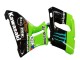 1998-2003 Green Glossy Black Blue Monster Elf Touch4 Bridgestone Kawasaki ZZR600 Motorcycle Fairings Australia