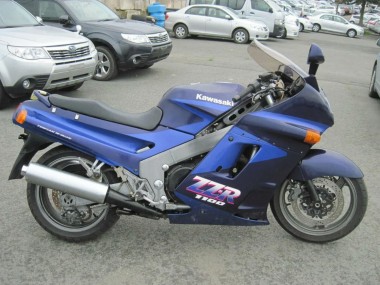 1990-1992 Blue Dark Blue Kawasaki ZZR1100 Motorcycle Fairings Australia