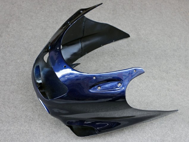 1993-2003 Glossy Blue Grey Kawasaki ZZR1100 Motorcycle Fairings Australia