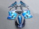 1993-2003 Glossy Blue Grey Kawasaki ZZR1100 Motorcycle Fairings Australia