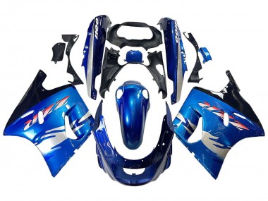 1993-2003 Blue Silver Black Kawasaki ZZR1100 Motorcycle Fairings Australia