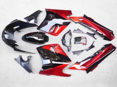 1993-2003 Red Black Kawasaki ZZR1100 Motorcycle Fairings Australia