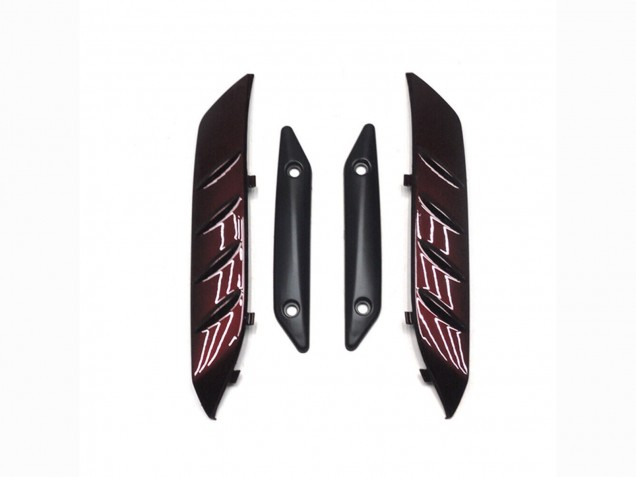 2007-2009 Maroon Red Black Kawasaki GTR1400/ZG1400 Motorcycle Fairings Australia