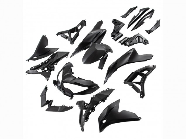 2022-2025 Matte Black Kawasaki Versys 650 Motorcycle Fairings Australia