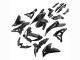 2022-2025 Matte Black Kawasaki Versys 650 Motorcycle Fairings Australia