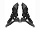 2022-2025 Glossy Black White Kawasaki Versys 650 Motorcycle Fairings Australia