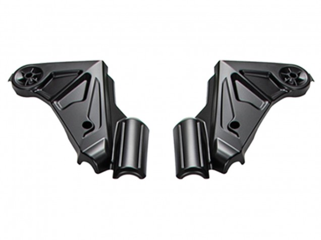 2022-2025 Glossy Black White Kawasaki Versys 650 Motorcycle Fairings Australia
