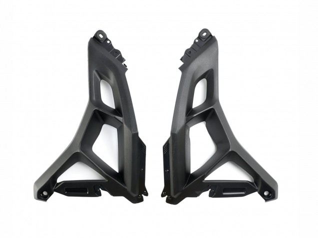 2022-2025 Glossy Black Kawasaki Versys 650 Motorcycle Fairings Australia