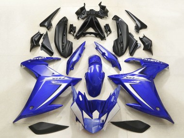 2009-2015 Blue White Yamaha FZ6R Motorcycle Fairing Australia