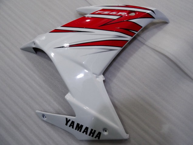 2009-2015 White Red Black Yamaha FZ6R Motorcycle Fairings Australia