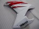 2009-2015 White Red Black Yamaha FZ6R Motorcycle Fairings Australia