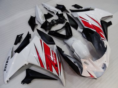 2009-2015 White Red Black Yamaha FZ6R Motorcycle Fairings Australia