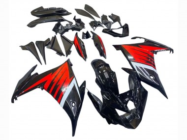 2009-2015 Black Red White Yamaha FZ6R Motorcycle Fairing Australia