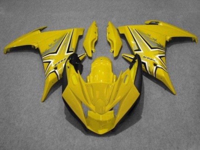 2009-2015 Yellow Black Yamaha FZ6R Motorcycle Fairings Australia