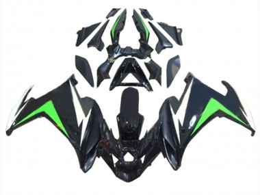 2009-2015 Black White Green Yamaha FZ6R Motorcycle Fairings Australia