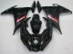 2009-2015 Glossy Black Red Yamaha FZ6R Motorcycle Fairings Australia