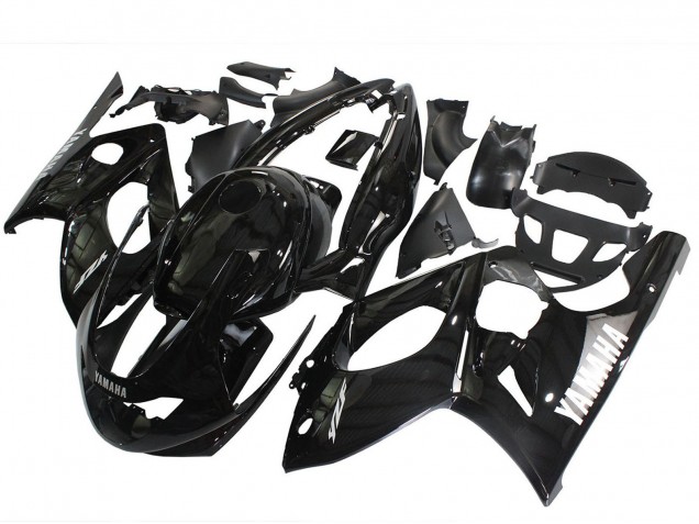 1996-2007 Glossy Black Yamaha YZF600R Thundercat Motorcycle Fairings Australia