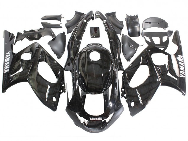 1996-2007 Glossy Black Yamaha YZF600R Thundercat Motorcycle Fairings Australia