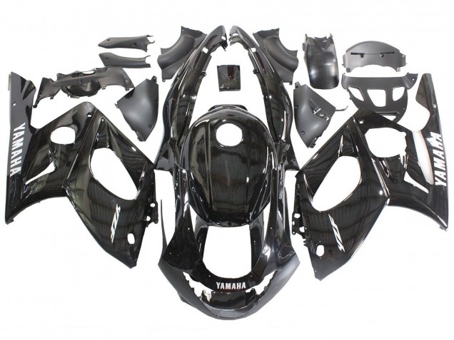 1996-2007 Glossy Black Yamaha YZF600R Thundercat Motorcycle Fairings Australia