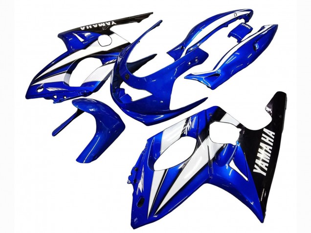 1996-2007 Blue White Black Yamaha YZF600R Thundercat Motorcycle Fairings Australia