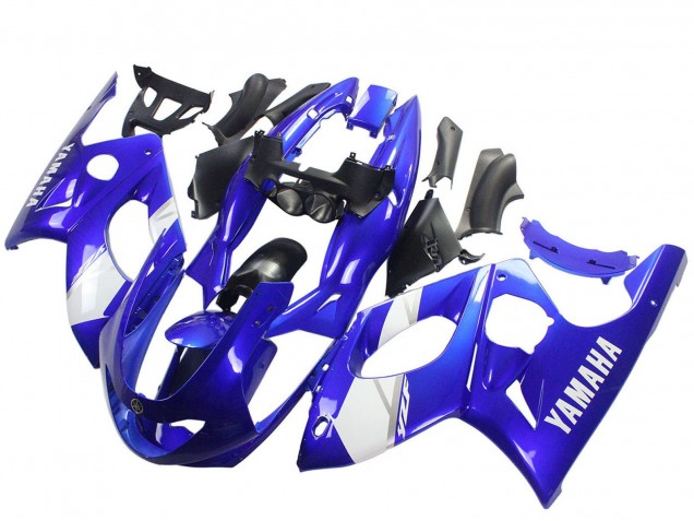 1996-2007 Blue White Silver Yamaha YZF600R Thundercat Motorcycle Fairing Australia