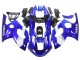 1996-2007 Blue White Silver Yamaha YZF600R Thundercat Motorcycle Fairing Australia