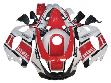 1996-2007 White Red Black Petronas Yamalube Yamaha YZF600R Thundercat Motorcycle Fairings Australia