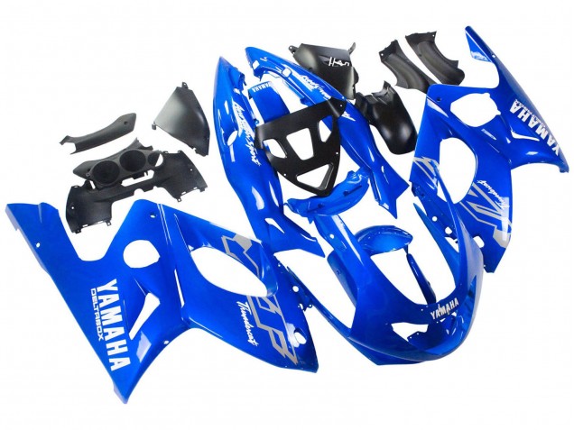 1996-2007 Blue White Silver Yamaha YZF600R Thundercat Motorcycle Fairings Australia
