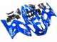 1996-2007 Blue White Silver Yamaha YZF600R Thundercat Motorcycle Fairings Australia