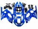 1996-2007 Blue White Silver Yamaha YZF600R Thundercat Motorcycle Fairings Australia
