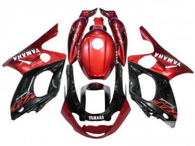 1996-2007 Red Black Silver Yamaha YZF600R Thundercat Motorcycle Fairings Australia