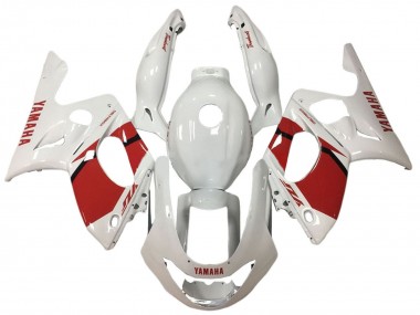1996-2007 White Red Yamaha YZF600R Thundercat Motorcycle Fairings Australia