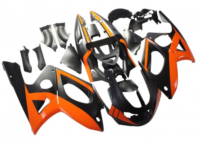 1996-2007 Black Orange Yamaha YZF600R Thundercat Motorcycle Fairings Australia