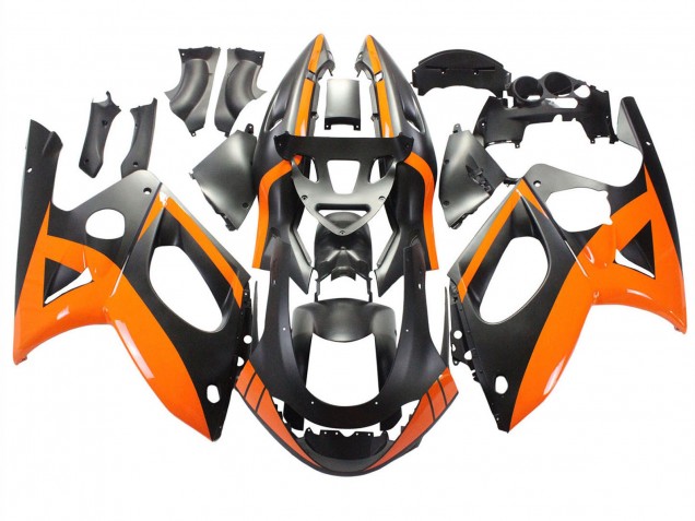 1996-2007 Black Orange Yamaha YZF600R Thundercat Motorcycle Fairings Australia