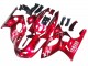 1996-2007 Red White Thunderace Yamaha YZF600R Thundercat Motorcycle Fairings Australia