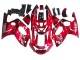 1996-2007 Red White Thunderace Yamaha YZF600R Thundercat Motorcycle Fairings Australia