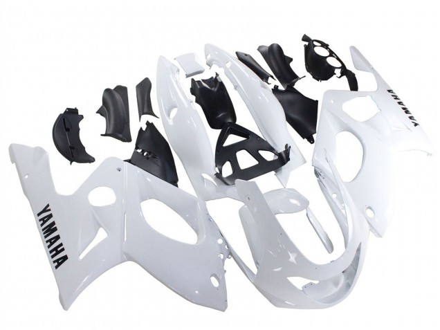 1996-2007 White Yamaha YZF600R Thundercat Motorcycle Fairing Australia