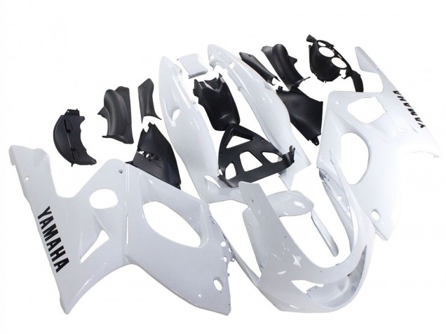 1996-2007 White Yamaha YZF600R Thundercat Motorcycle Fairing Australia