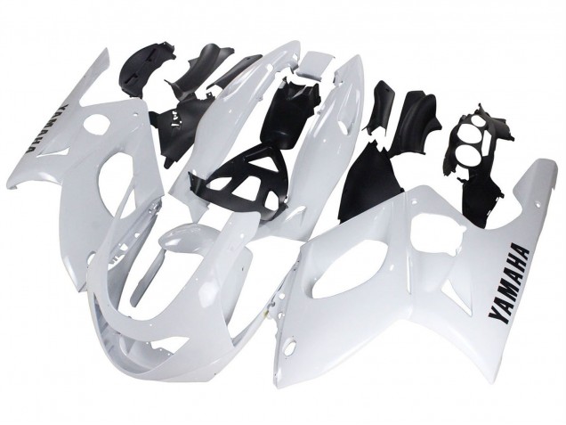 1996-2007 White Yamaha YZF600R Thundercat Motorcycle Fairing Australia