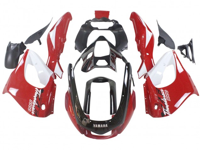 1997-2007 Red Black White Thunderace Yamaha YZF 1000R Thunderace Motorcycle Fairing Kits Australia