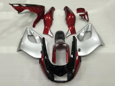 1997-2007 Burgundy Silver Yamaha YZF 1000R Thunderace Motorcycle Fairings Australia