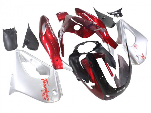 1997-2007 Red Silver Thunderace Yamaha YZF 1000R Thunderace Motorcycle Fairings Australia