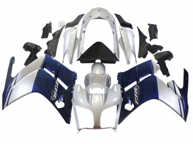 2001-2006 Dark Blue Silver Yamaha FJR1300 Motorcycle Fairings Australia